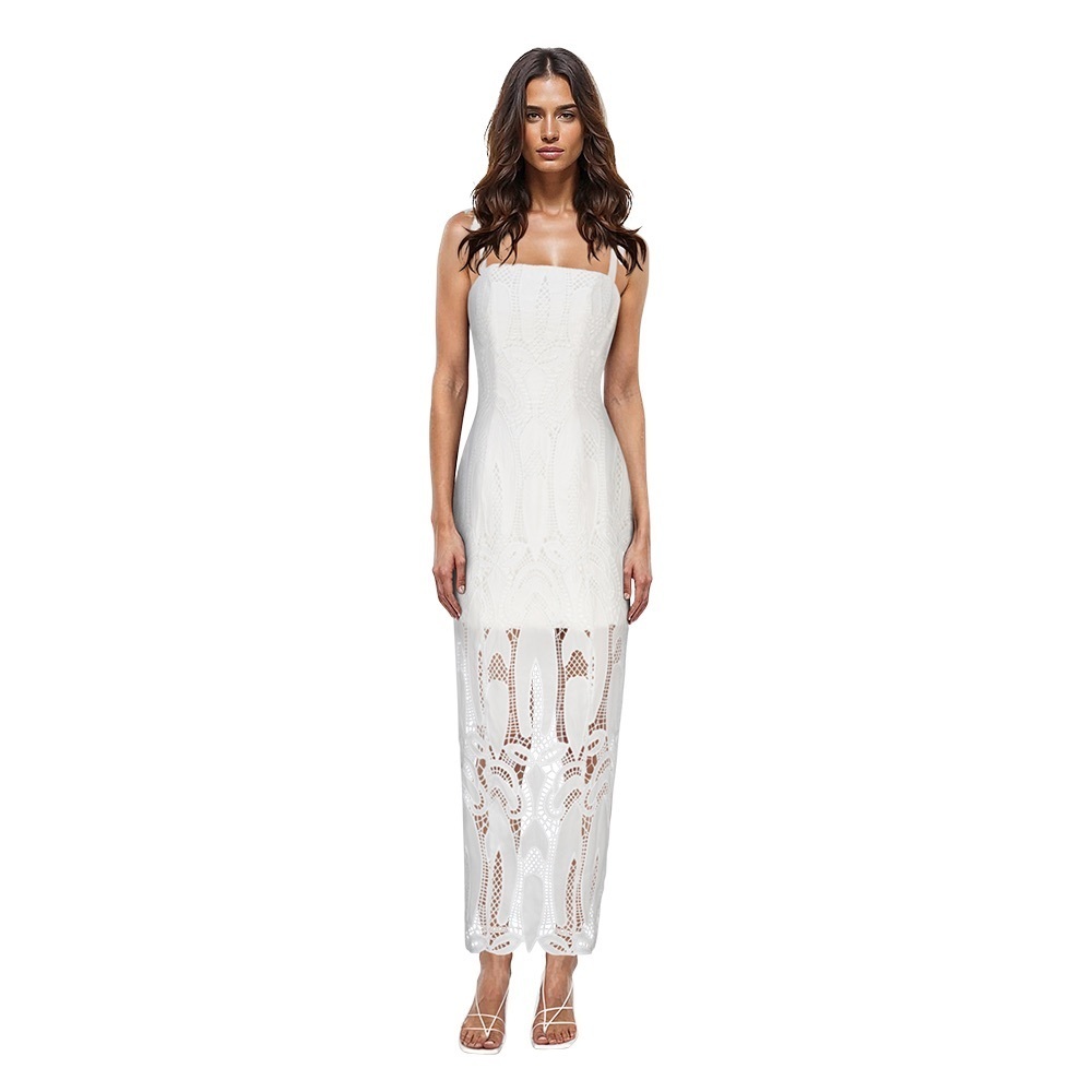 Atoir Maisie White Maxi Dress